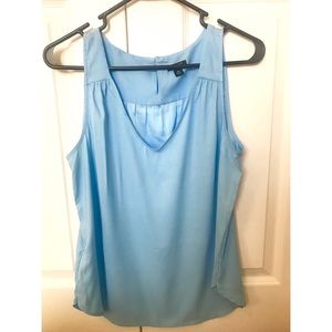 Ann Taylor Light Blue shell blouse - Size MP